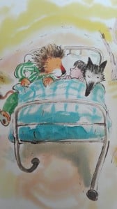 het grote voorlees boek - rond 4 jaar - vele schrijvers - illustraties - herkenning - voor het slapen gaan - nanny annelon - veel kleur