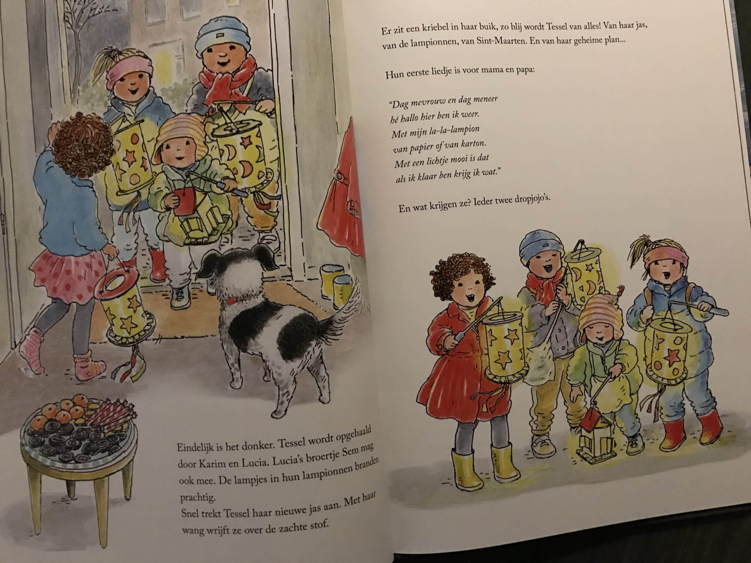 11-17-tessel-viert-sint-maarten-sintmaarten-lampion-boek-over-zingen-liedjes-huizen-snoep-kinderen-peuters-kleuters-verhaal-lied